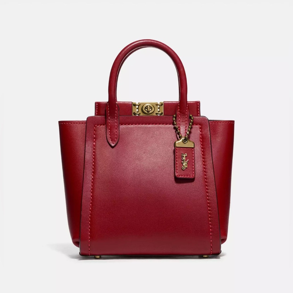Coach mini Troupe Tote - Red
